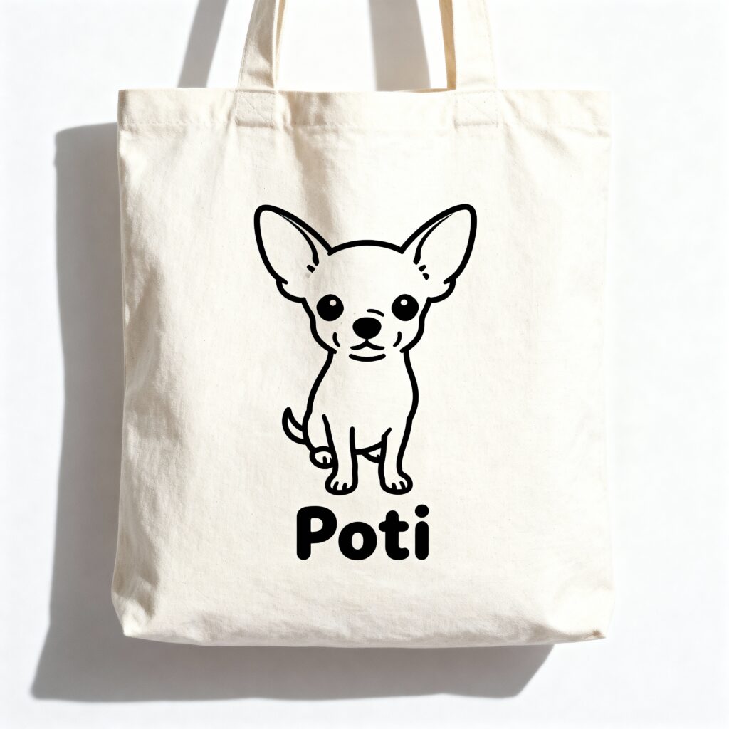 トートバッグ印刷 ペットノベルティ 印刷 別注 オリジナル インクジェット印刷によるオリジナル商品(小ロット)
